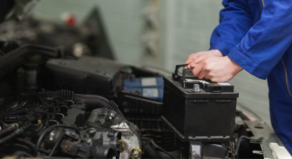 Car battery discharge solution