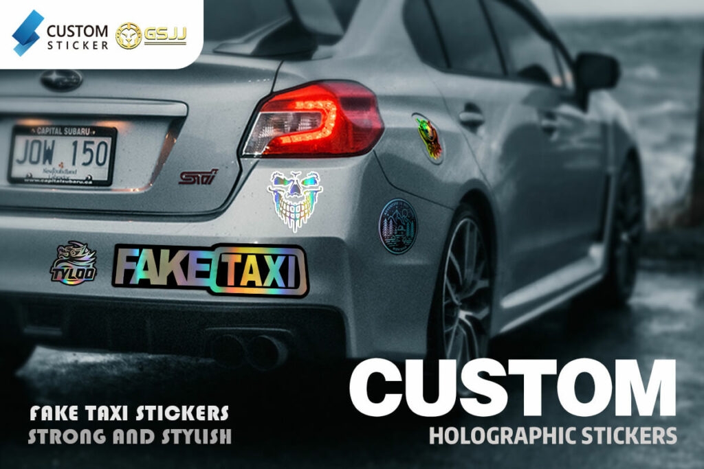 Make your car stand out with our personalized custom stickers
