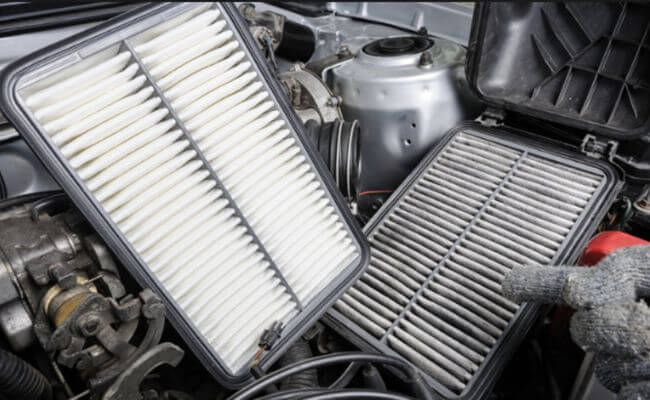 Change the air filter
