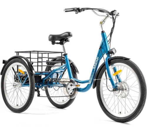 3-wheel folding electric bike